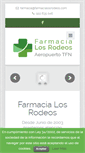 Mobile Screenshot of farmacialosrodeos.com