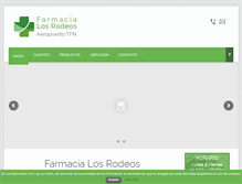 Tablet Screenshot of farmacialosrodeos.com